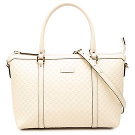 Bolsa Gucci Joy Small Microguccissima Branca