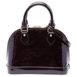 Louis Vuitton Purple Monogram Vernis Alma BB