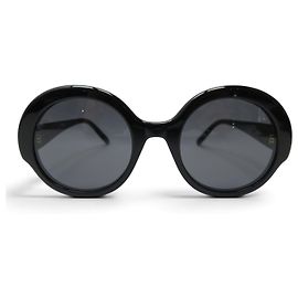 NUOVI OCCHIALI DA SOLE LOEWE ROTONDI NERI LW401351 BLACK SUNGLASSES