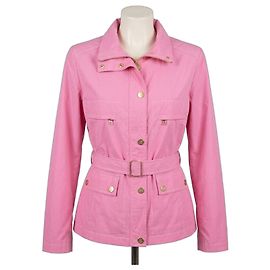 Weekend Max Mara rosa wasserdichte Jacke