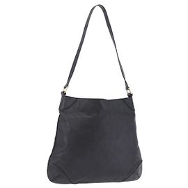 Borsa GUCCI GG Canvas Guccissima in pelle Outlet Brown Gold 248272 Auth 201199V