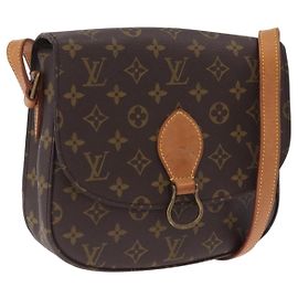 LOUIS VUITTON Monogram Saint Cloud GM Shoulder Bag M51242 LV Auth 203019