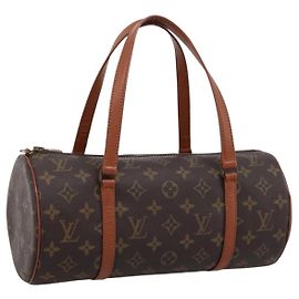 LOUIS VUITTON Monogram Papillon 30 Hand Bag M51385 LV Auth 201134V