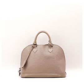 Louis Vuitton Alma BB Handtasche aus taupefarbenem Epi-Leder