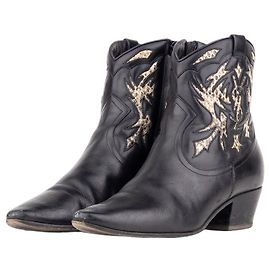 Autre Marque Saint Laurent by Anthony Vaccarello SS17 Python Western Cowboy Stieletten