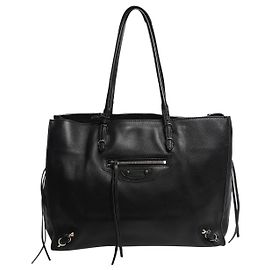 Balenciaga Bolso de piel Papier negro