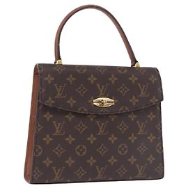 LOUIS VUITTON Monogram Malesherbes Hand Bag M51379 LV