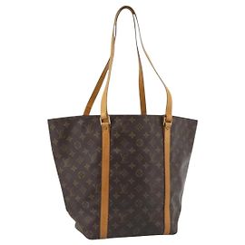 LOUIS VUITTON Monogram Sac Shopping Tote Bag M51108 LV