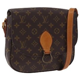 LOUIS VUITTON Monogram Saint Cloud GM Shoulder Bag M51242 LV