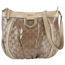 Borsa a tracolla Gucci GG Crystal Abbey in pelle