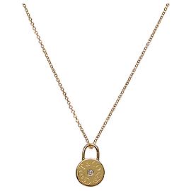 Autre Marque Colar Tiffany & Co. em Ouro Amarelo 750 e Diamantes