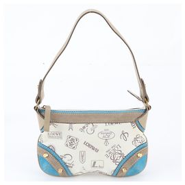 Bolso de hombro de piel Loewe Anagram 160th Anniversary
