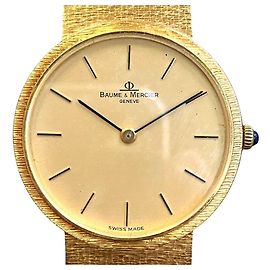 Orologio da polso Baume & Mercier in oro 18K Modello 35130