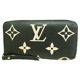 Louis Vuitton Monogram Empreinte Bicolor Zippy Wallet