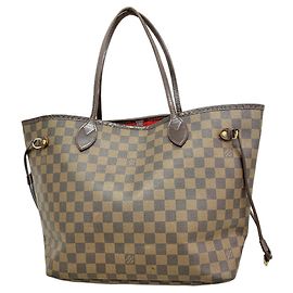 Bolso Tote Louis Vuitton Damier Neverfull MM