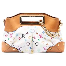 Louis Vuitton White Monogram Multicolore Judy MM