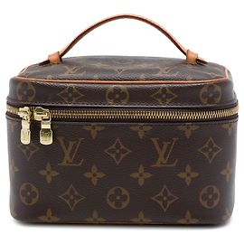 Louis Vuitton Brown Monogram Nice Mini Vanity Case