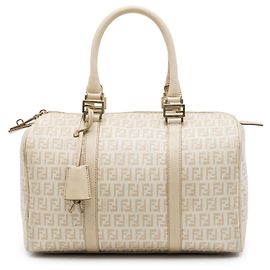 Bolso Boston Fendi Brown Zucchino Spalmati Forever Bauletto