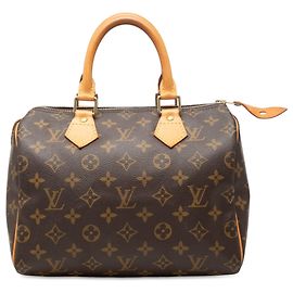 Louis Vuitton Brown Monogram Speedy 25