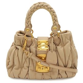 Borsa Miu Miu Matelassé Gathered