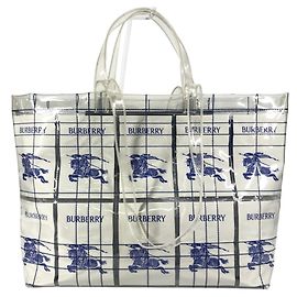 Borsa Tote a spalla Burberry logo EKD