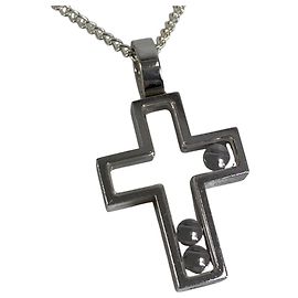 Collier Croix Chopard Happy Diamonds