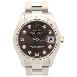 Orologio da polso Rolex Datejust Gray Silver Tone