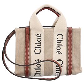 Saco de Ombro Chloé Mini Tote Woody