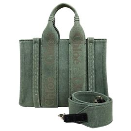 Borsa Tote Piccola Chloé Woody Shoulder