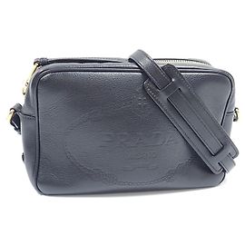 Sac à épaule Prada Nero en cuir noir