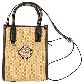 Saco Tote 2 vias Versace Stud La Medusa
