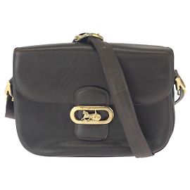 Céline Celine Vintage Horse Carriage Crossbody Bag