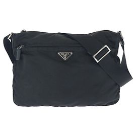 Bolso de hombro Prada Tessuto Saffiano