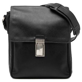 Prada Logo Schultertasche
