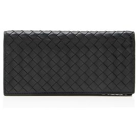 Carteira Longa Bottega Veneta Intrecciato Nappa