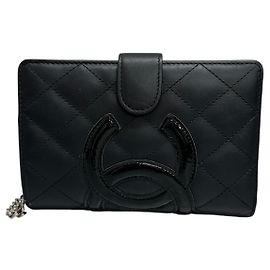 Portafoglio bi-fold Chanel Cambon Line