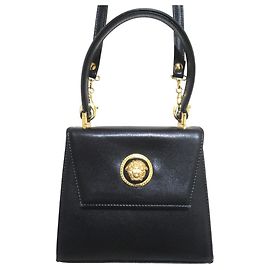 Versace Vintage Top Handle Handbag