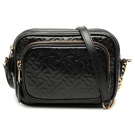 Borsa a tracolla con catena Burberry TB Logo