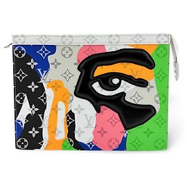 Louis Vuitton Pochette Voyage Limited Edition Gradient Damier Stripes MM