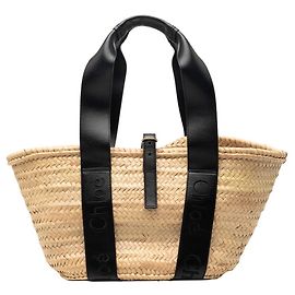 Bolso Cesta Medium Logo Chloé