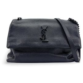 Autre Marque Saint Laurent Nolita Satchel Matelasse Chevron Leather Medium