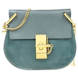 Chloé Borsa a tracolla Chloe Drew in pelle e camoscio Mini