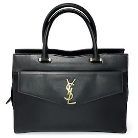 Autre Marque Saint Laurent Uptown Crossbody Bag aus Leder Mini