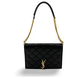 Autre Marque Saint Laurent Becky Quilted Leather Small