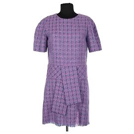 Vestido Lanvin de lana violeta