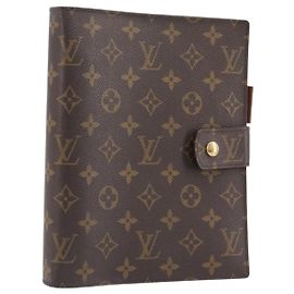 LOUIS VUITTON Funda de Agenda Monogram Agenda GM R20006 LV Auth 200385V