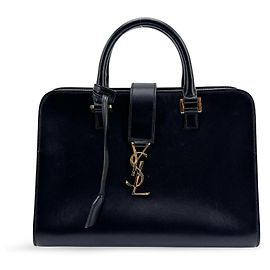 Autre Marque Saint Laurent Monogram Cabas Leather Small