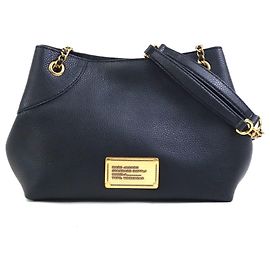 Sac à épaule en cuir Marc Jacobs