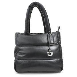 Bolso de hombro de cuero Coach