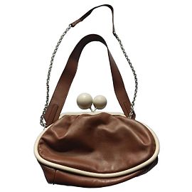 Weekend Max Mara Borsa a mano in pelle marrone